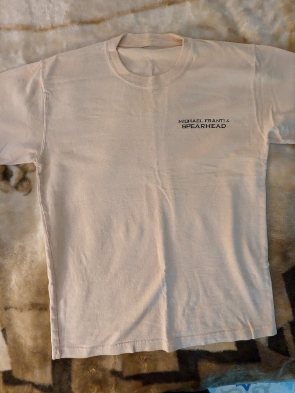 Vintage Michael Franti & Spearhead‎ HEMP T-shirt From The '90S.